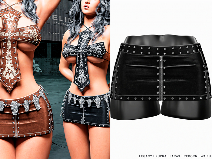 [Selin] Roxy Skirt Black