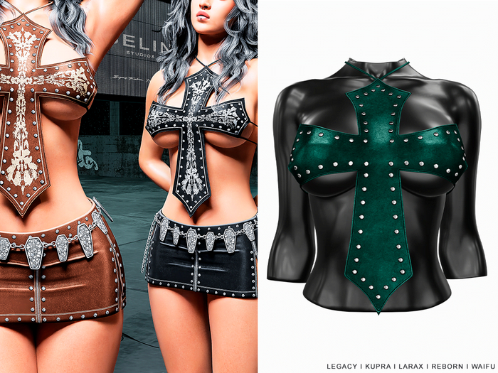 [Selin] Roxy Top Green