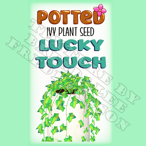 Potted: Ivy Plant Seed: Lucky Touch (ACTUAL PLANT SEED) - Retired!