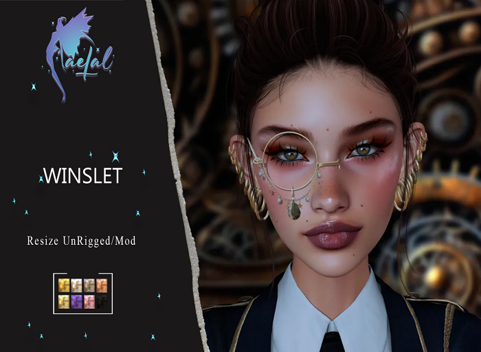 FaeTal - Winslet Eye Monocle Unrigged DEMO