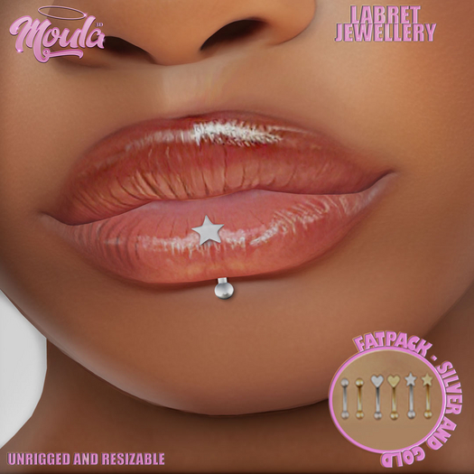 Moula. Labret Jewellery *Fatpack* Unrigged