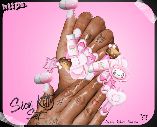 @https. "SickKitty" Set