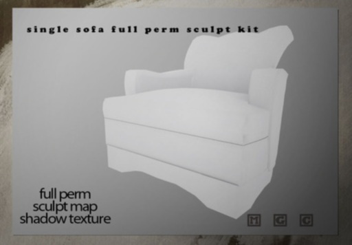 single sofa full perm sculpt kit