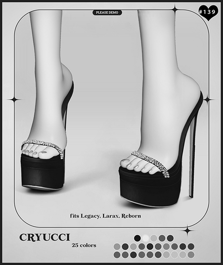Cryucci #139 HEELS DEMO