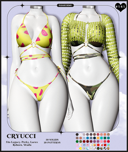 Cryucci #141 Set - FATPACK