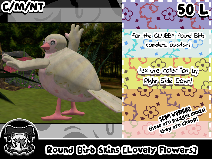[SKIN_SYN vs RiSiDo] Round Birb Skins [Lovely Flowers]