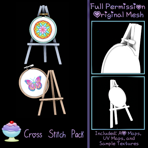 [Sherbert] Full Perm Cross Stitch Pack (ADD) 