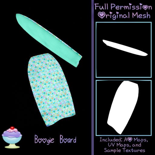[Sherbert] Full Perm Boogie Board (ADD)