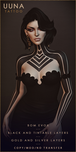 +Nuuna+ UUNA tattoo 2K EVOX