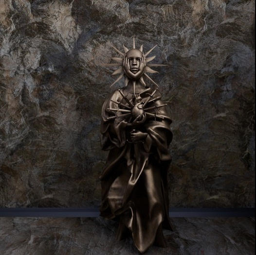 Decoy 00 Meta Dried statue  