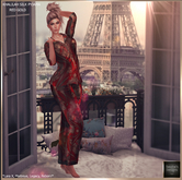 SAS - Khalilah RedGold Silk Pyjama (LaraX & MB) 