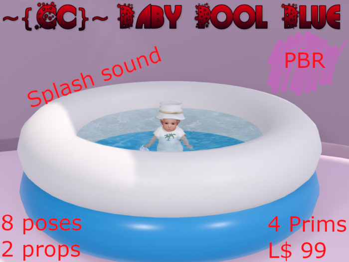 ~{Cc}~ Baby Pool Blue (ADD ME TO UNPACK)
