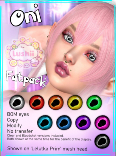 .:Lushii:. Oni Eyes FATPACK 