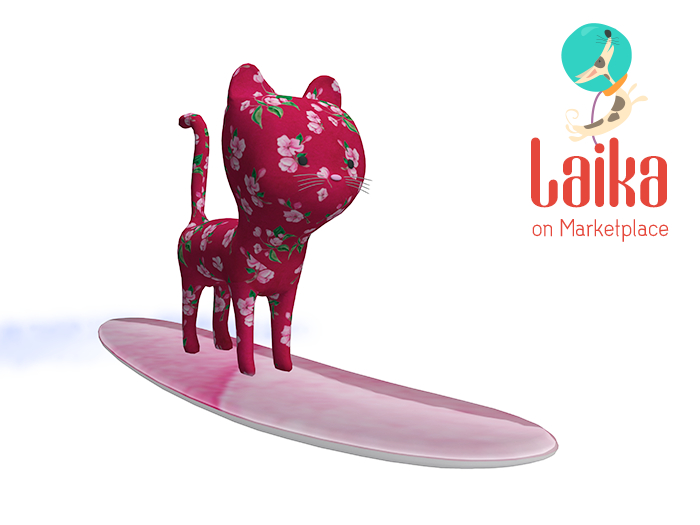 Kawaii Kat Surfer Box Gacha #10