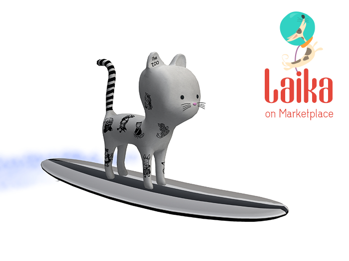 Kawaii Kat Surfer Box Gacha #13 RARE