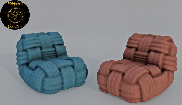 Lana Armchair Full Perm Mesh ♥