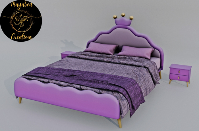 Princess Bed Full Perm Mesh ♥