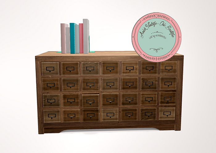 PLAAKA LibraryCardCabinet
