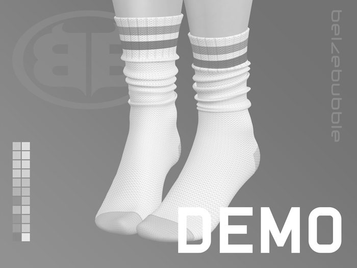 [BB] Belzebubble - Classic Sports Socks - DEMO