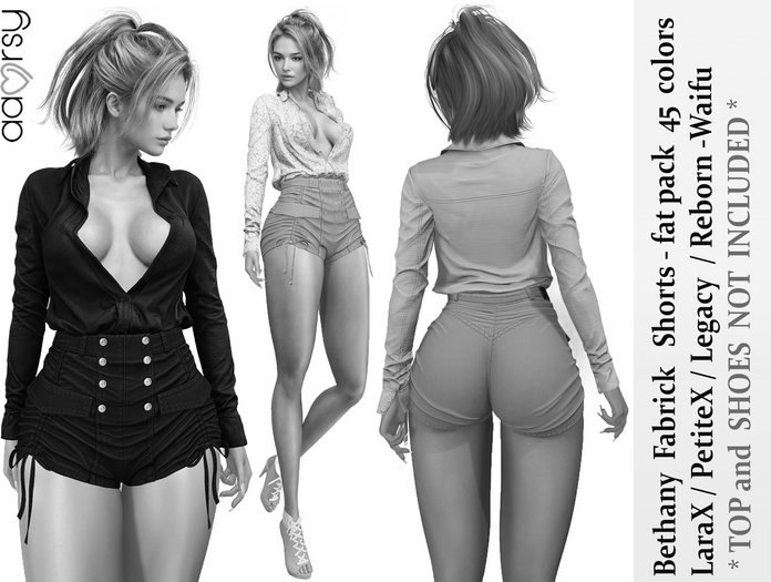 adorsy - Bethany Shorts DEMO - LaraX/Legacy/PetiteX/Reborn/Waifu