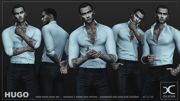 [..::CuCa::..] Hugo Pose Set