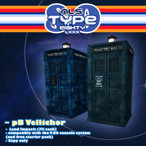 TARDIS Exterior - Police Box Vellichor pack - Type 80