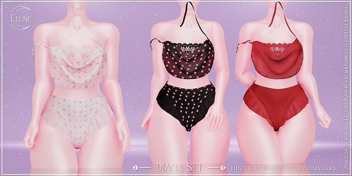 Elune. Diana Top - pack 2