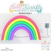 rainbow lamp 2