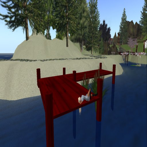 Red Boat Dock w/8 Sits for 2 (Box)
