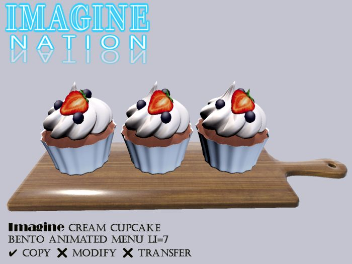 Imagine Cream Cupcake
