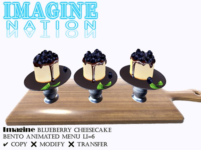 Imagine Blueberry Cheesecake