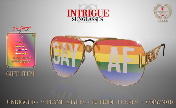 CAPRICE - Intrigue Sunglasses for Pride