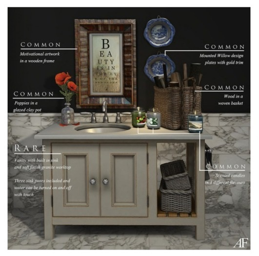 AF Bastide Vanity RARE