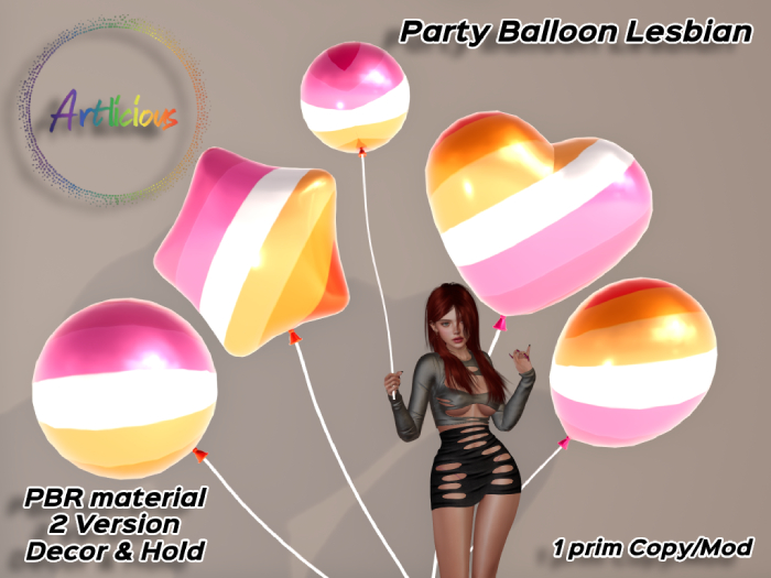 AL - Lesbian Party Balloon