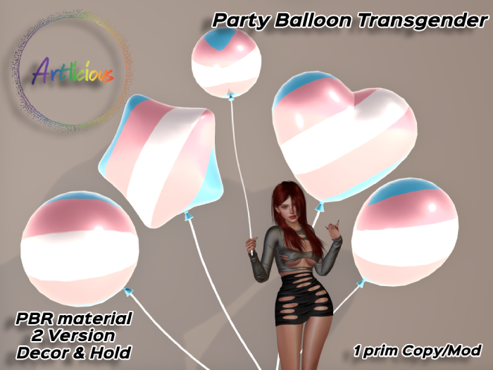 AL - Transgender Party Balloon