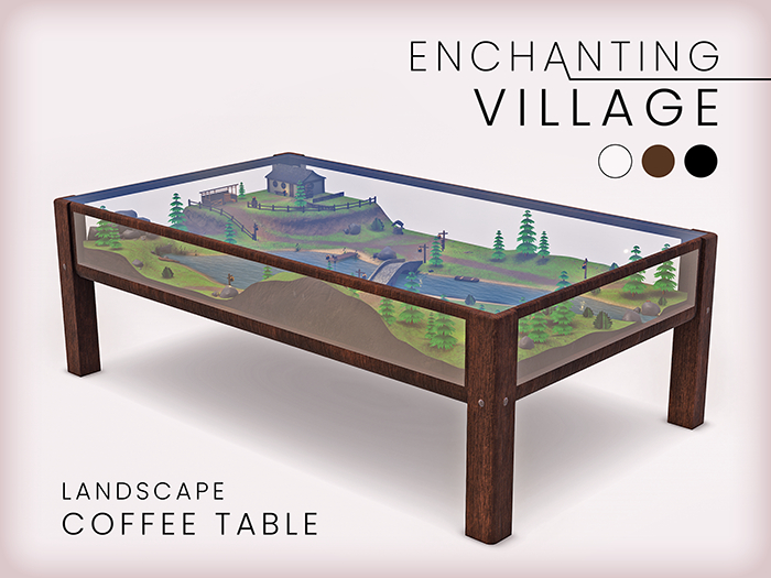 [FWC] Enchanting Village Coffee Table