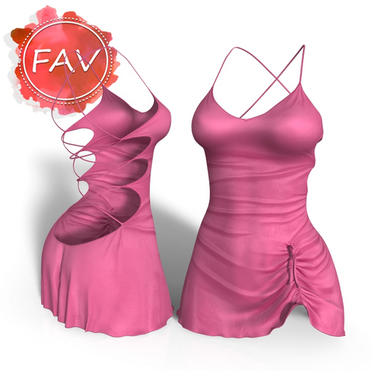 Pink Sirene Dress Waifu