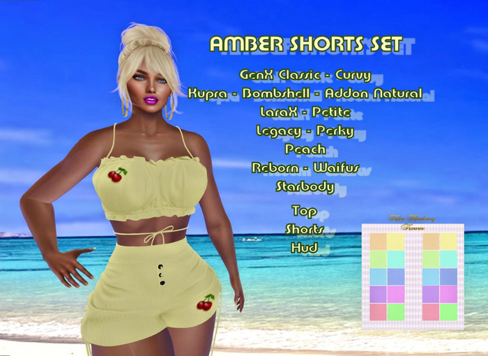 AMBER SHORTS SET (ADD)