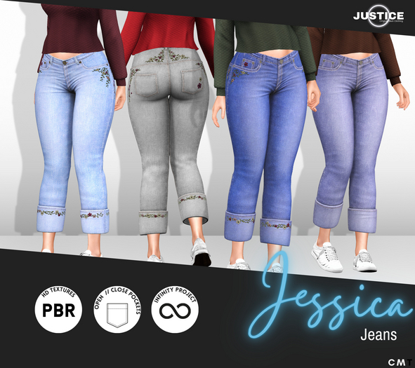 [JUSTICE] JESSICA JEANS [HD] LARA