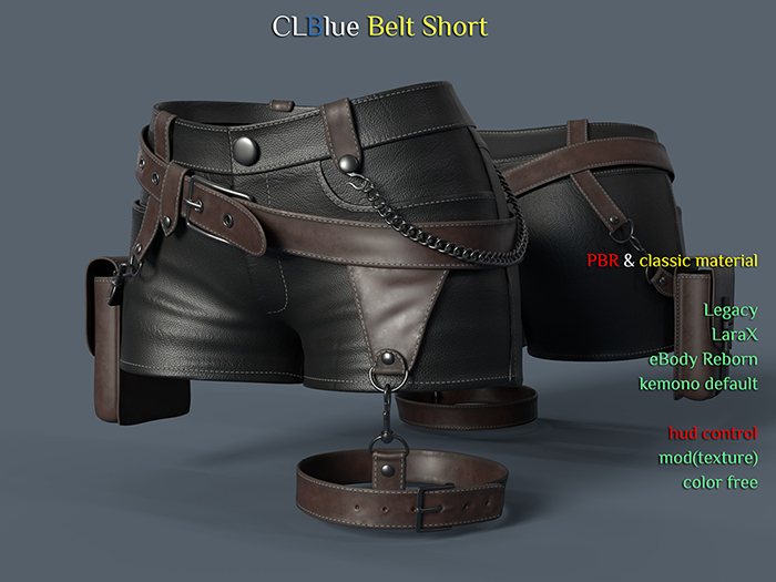 [demo]CLBlue-Belt Short