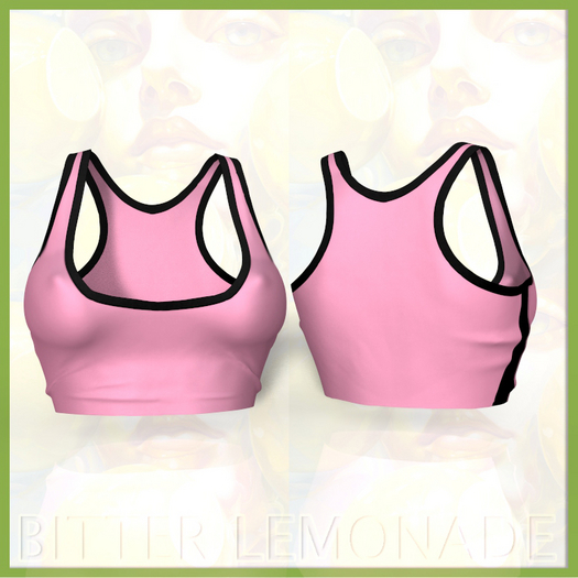 Pink Sports Top LaraX