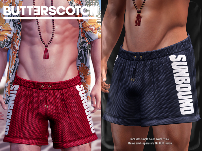 BUTTERSCOTCH . Hudson Swim Trunks {Night}