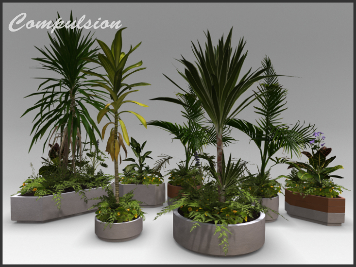 Compulsion Modern Planters