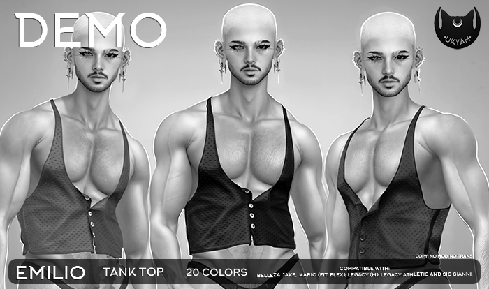 ~UKYAH~ Emilio Tank Top - DEMO