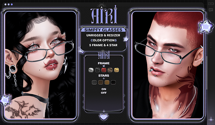#AIRI - Simpfy Glasses