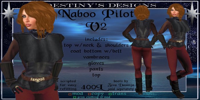 !~DD~! Naboo Pilot V2 - Female