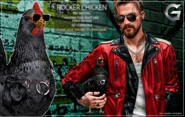 {geek} Rocker Chicken