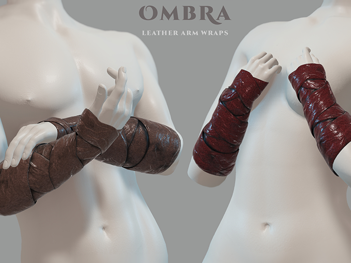 Ombra - Leather Arm Wraps (DEMO)
