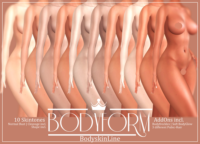:*:BODYFORM:*: BODYSKINs Pack . 0-9 // ADD. FP V2