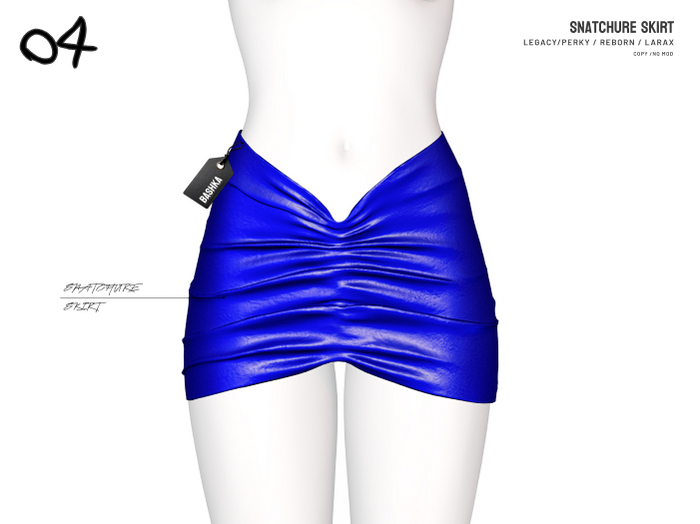 BASHKA - Snatchure Skirt (Blue)